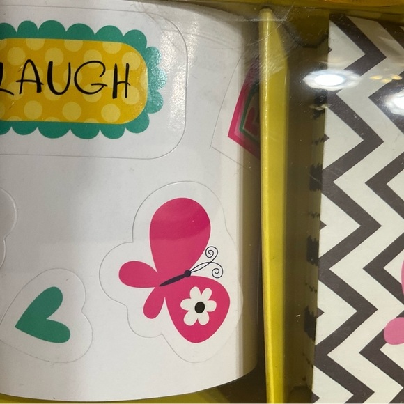 Scholastic Inc. Stationery Set Pink Light Design Ages 8 & Up Pink Turquoise - Picture 7 of 11